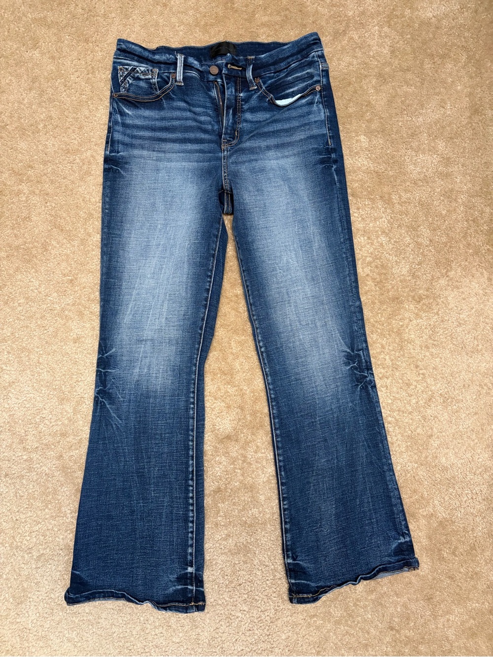 Buckle Women's Dark Blue Bootcut Jeans